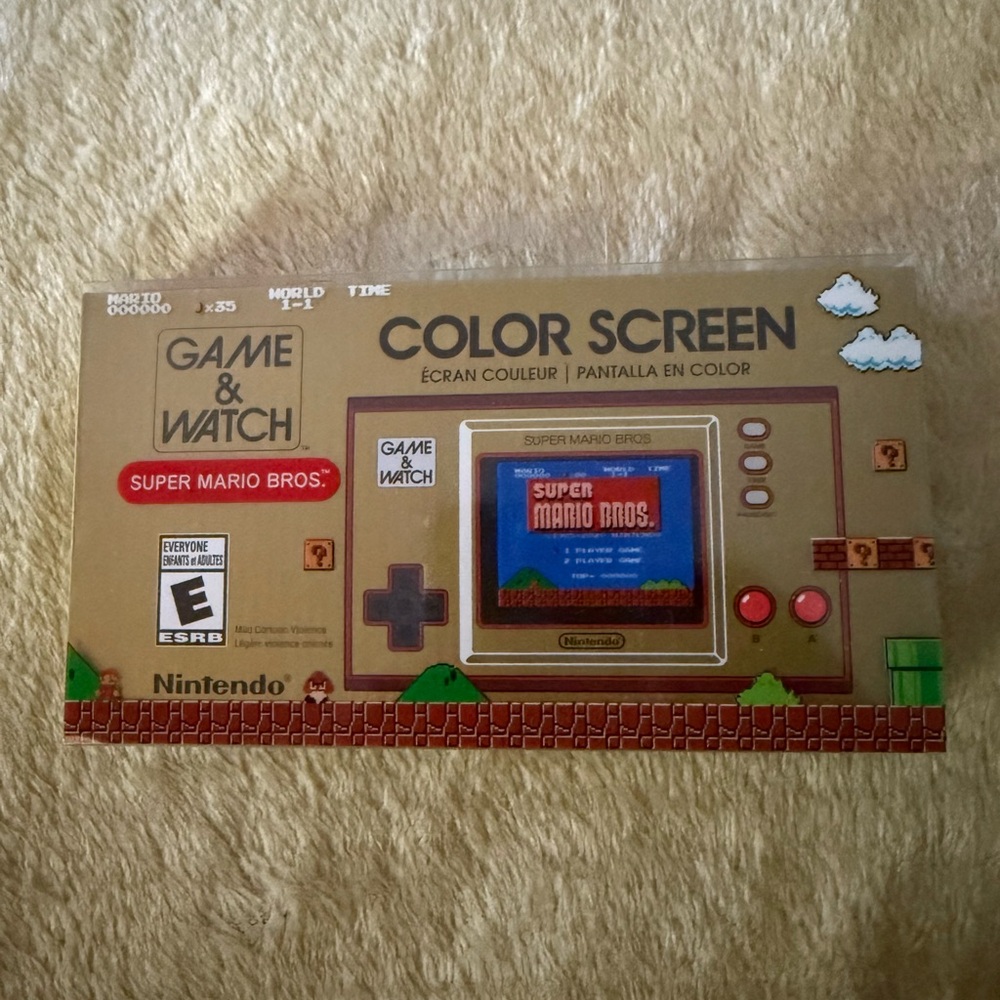 Nintendo Game & Watch Super Mario Bros. Color Screen